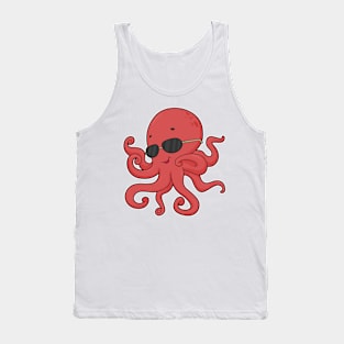 Octopus Sunglasses Tank Top